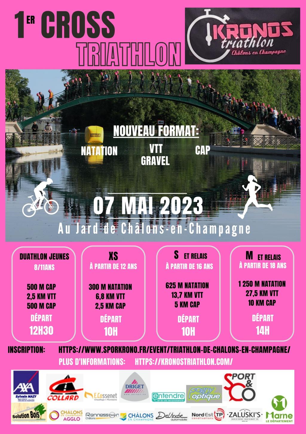 Cross Triathlon de Châlons-en-Champagne