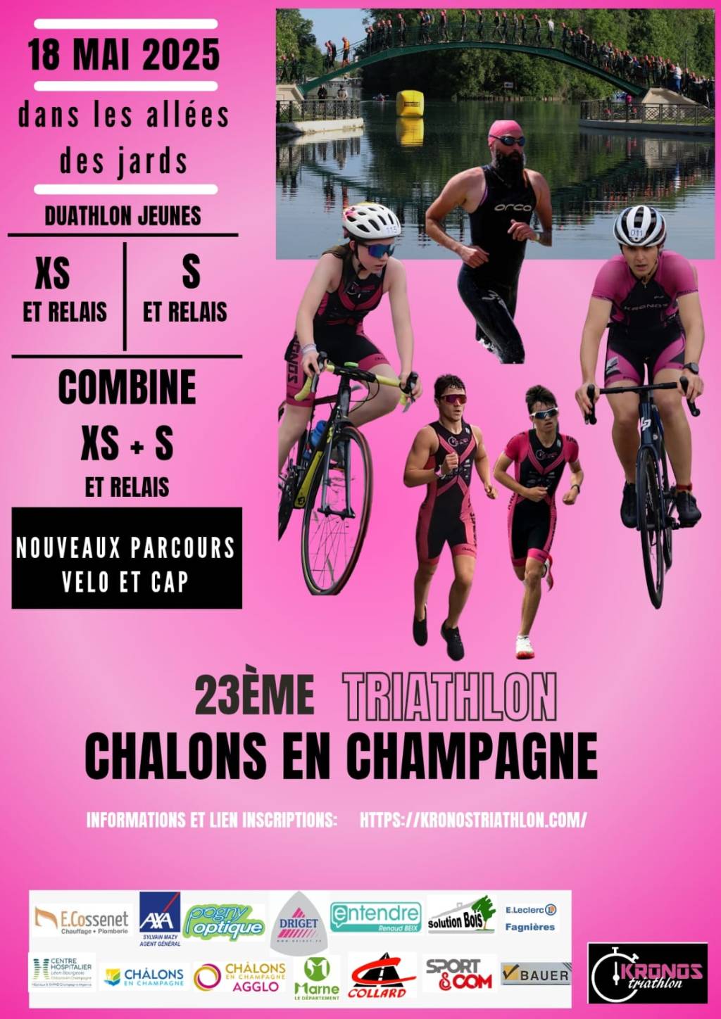 23ème triathlon de Châlons-en-Champagne